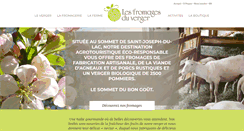 Desktop Screenshot of lesfromagesduverger.com